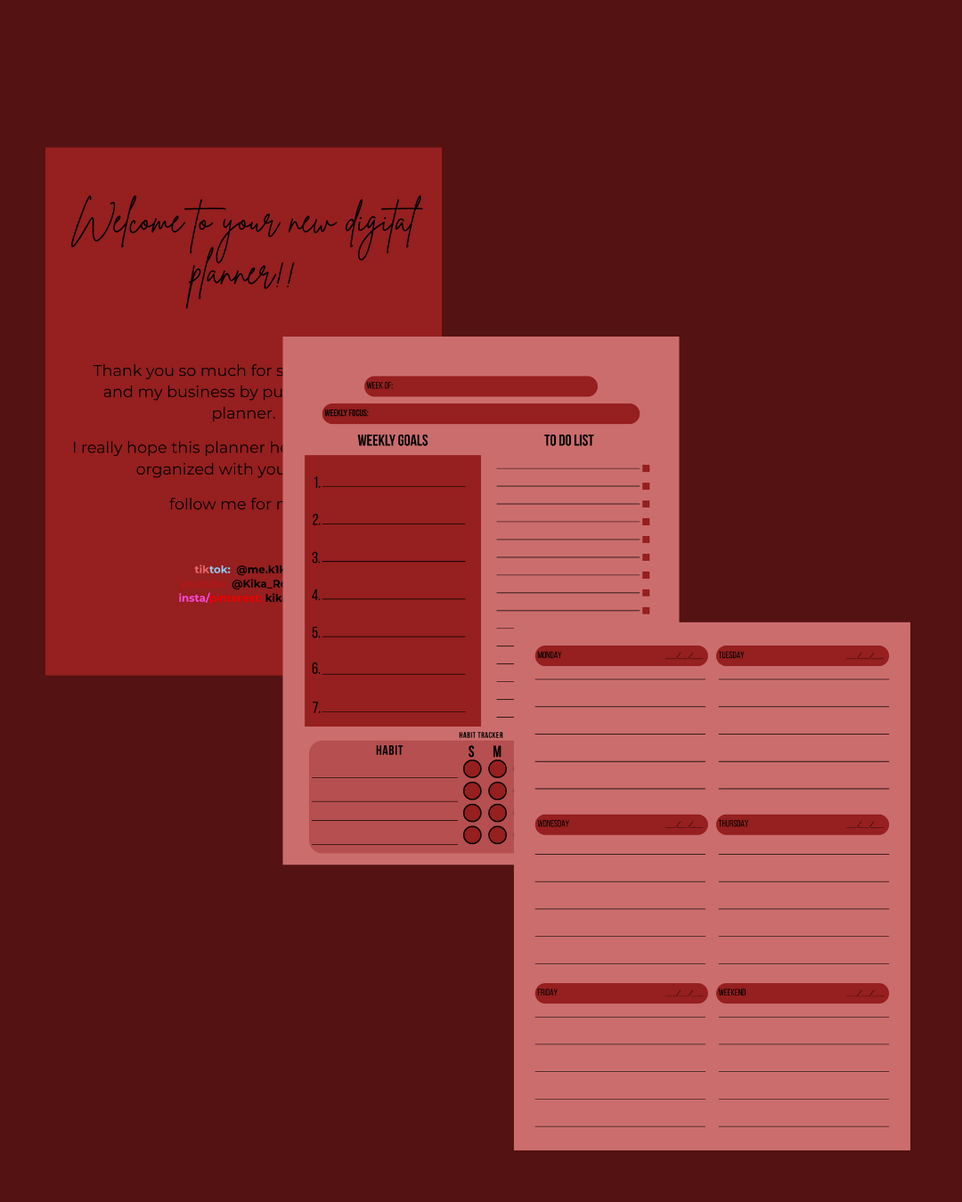 Moon Planner