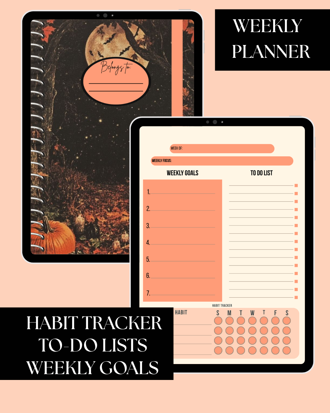 Halloween Night Planner