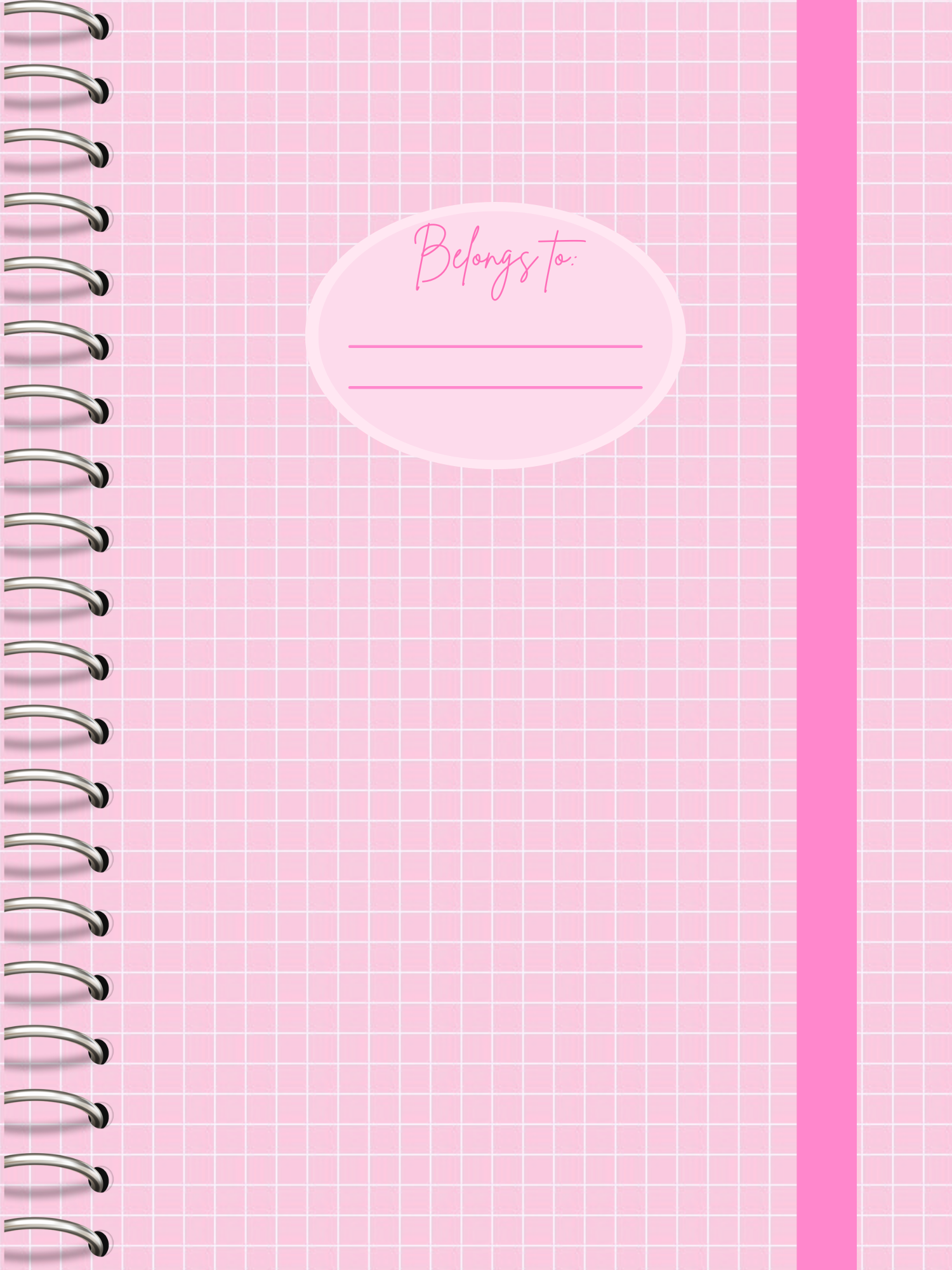Dreamy Pink Notebook