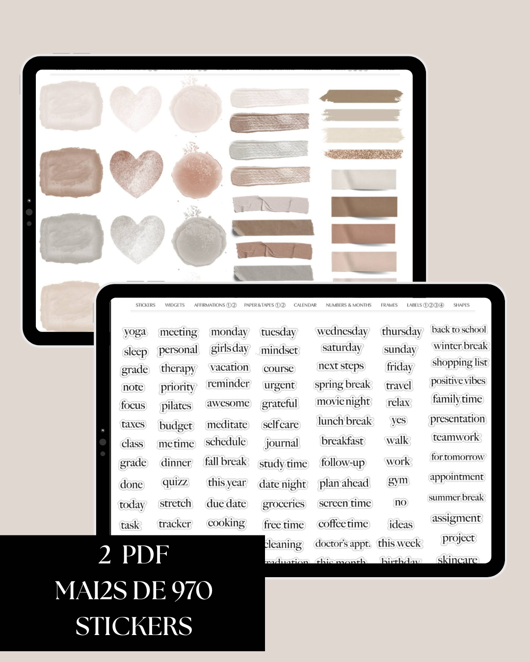 Stickers Asthetic
