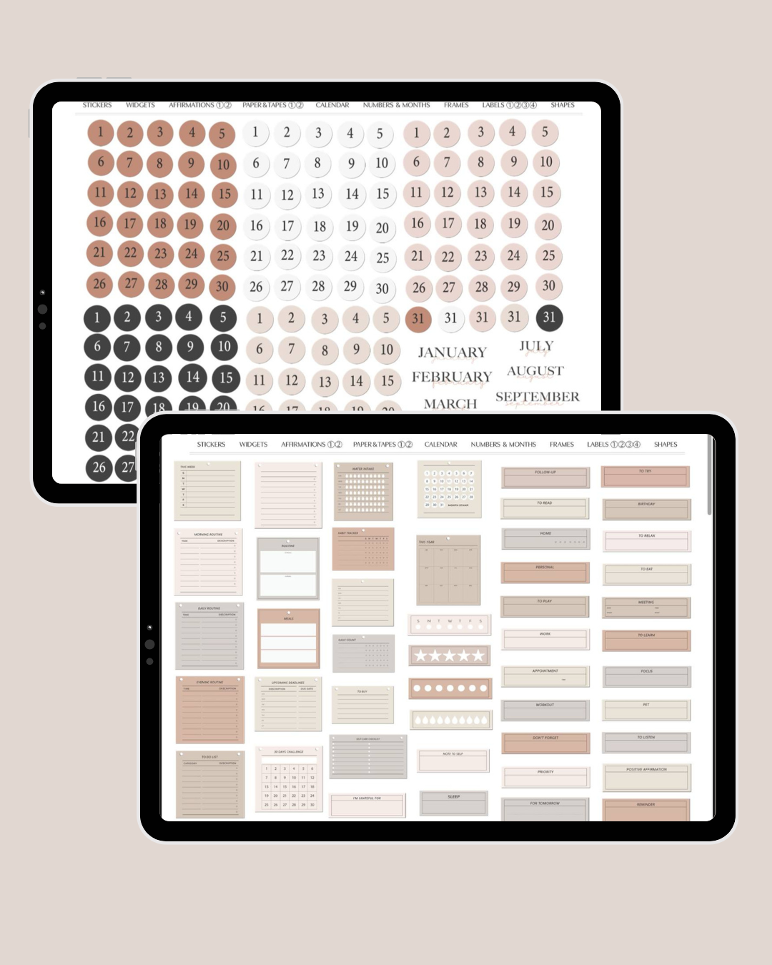 Stickers Asthetic