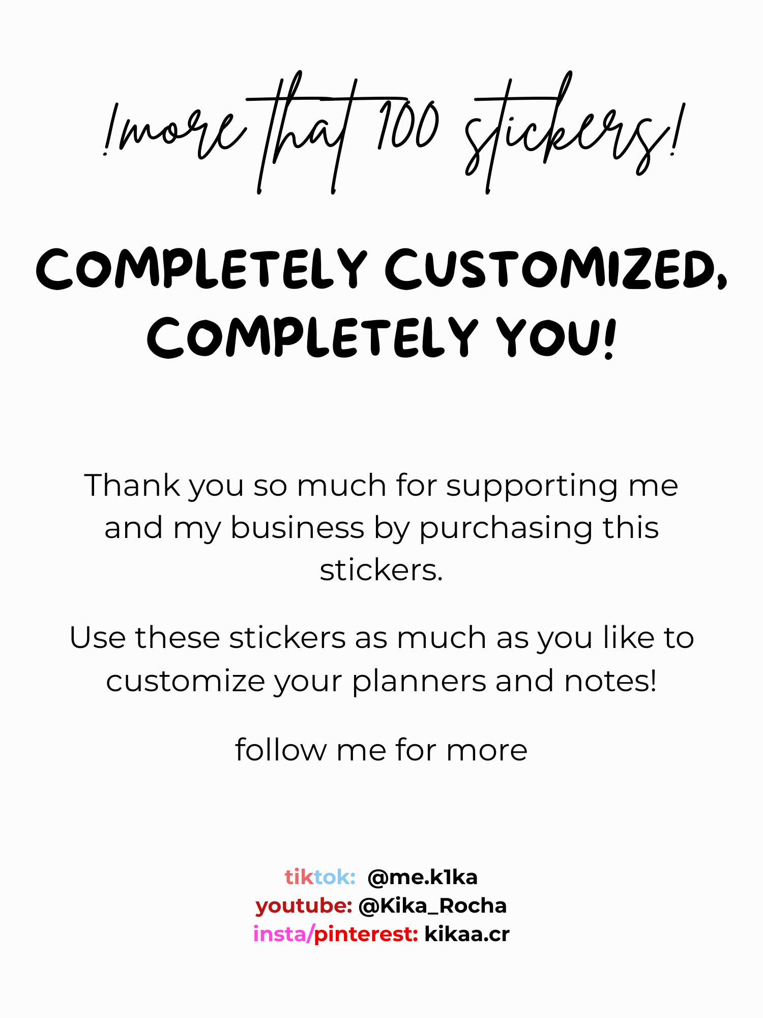 Pack Stickers