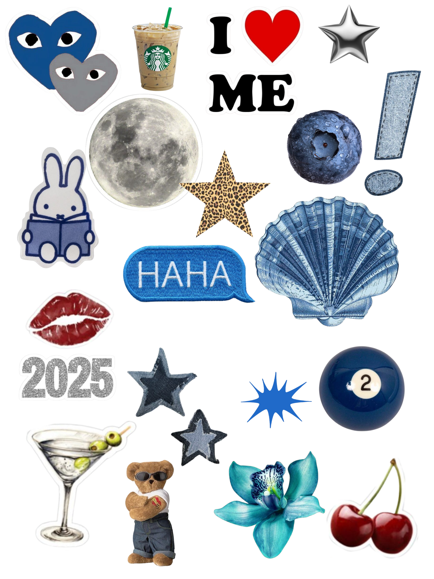 Martini Jeans stickers