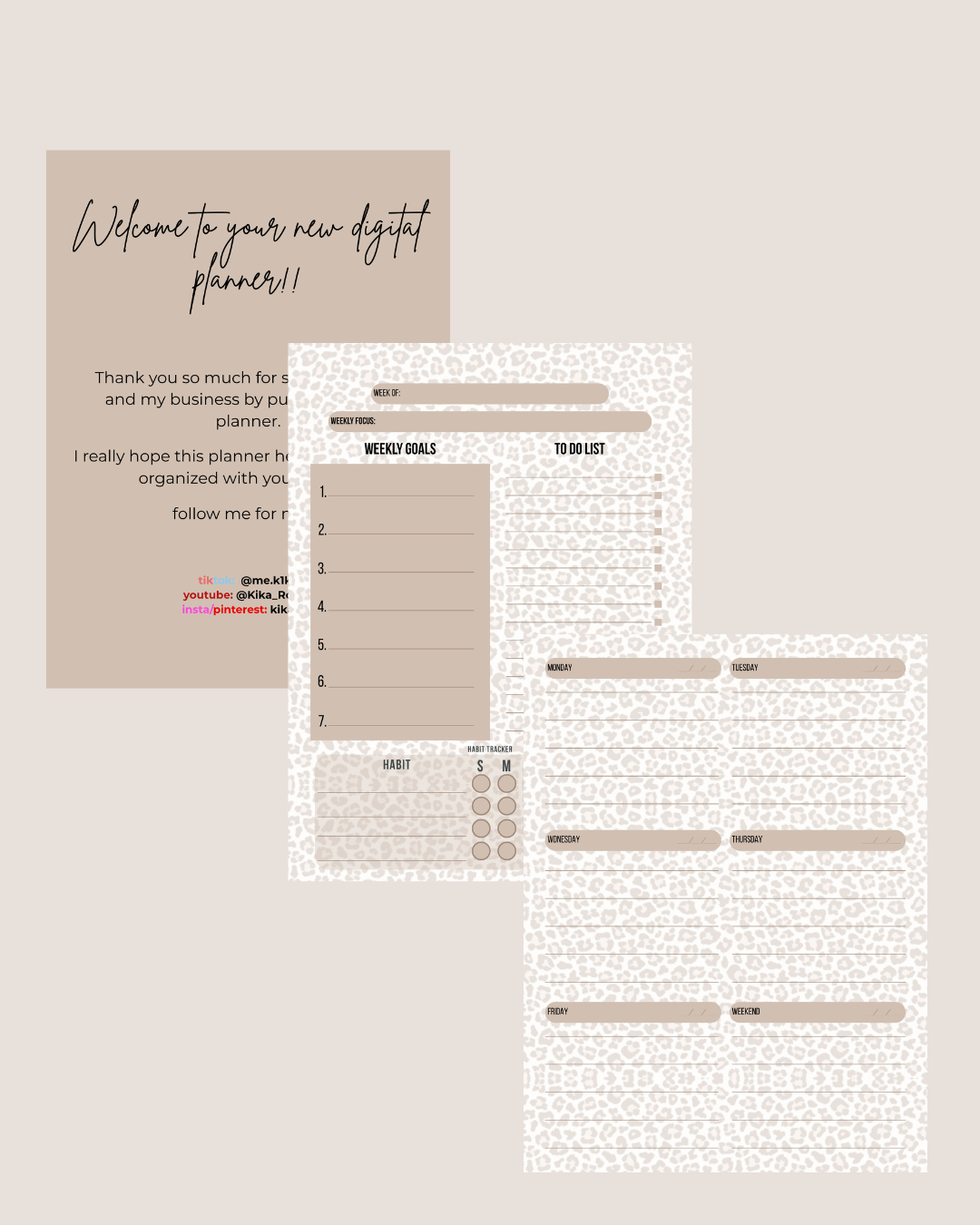 Europe Style Planner