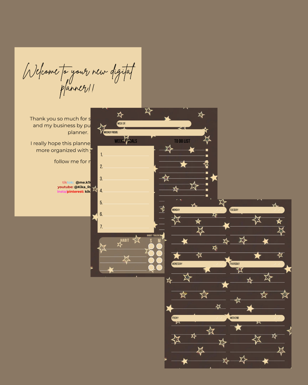 Cozy Stars Planner