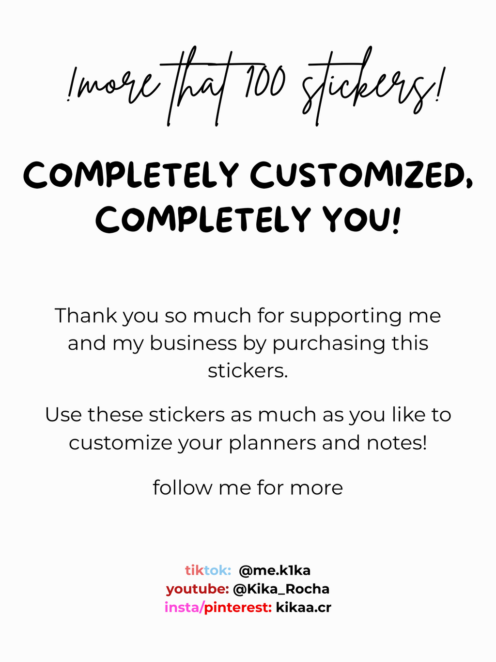 Pack Stickers